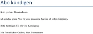 abo-kuendigen-vorlage-fuer-streaming-services