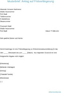 antrag-fristverlaengerung-einkommensteuererklaerung