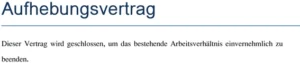 aufhebungsvertrag-einvernehmliche-beendigung-arbeitsverhaeltnis