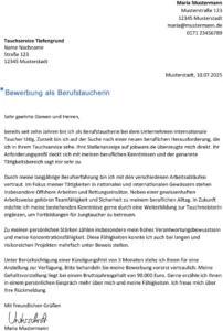 bewerbung-als-berufstaucherin-mit-qualifikationen-und-staerken