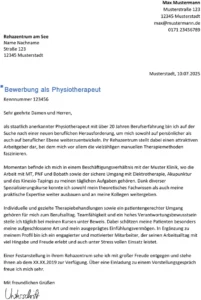 bewerbung-als-physiotherapeut-mit-vorlage