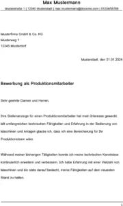 bewerbung-als-produktionsmitarbeiter-unternehmensstandard