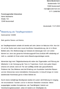 bewerbung-als-tierpflegerin-bewerbung-vorlage