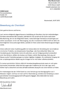 bewerbung-chemikant-berufseinstieg