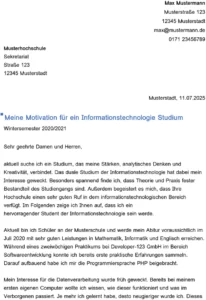 bewerbung-informatikstudium-muster-vorlage