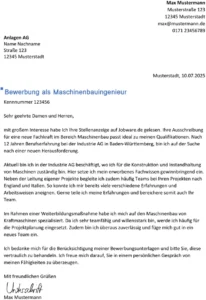 bewerbung-maschinenbauingenieur-berufserfahren