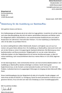 bewerbung-vorlage-ausbildung-bankkauffrau