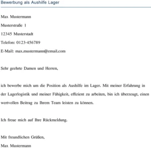 bewerbung-vorlage-aushilfe-lager
