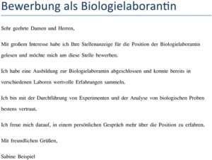 bewerbung-vorlage-biologielaborantin