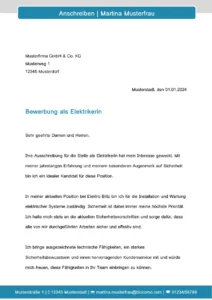 bewerbung-vorlage-elektrikerin-anschreiben