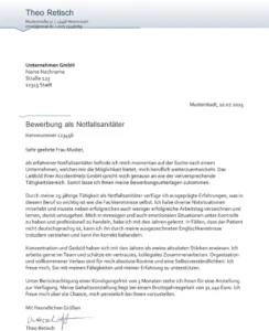 bewerbung-vorlage-fuer-notfallsanitaeter