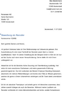 bewerbung-vorlage-recruiter-als-stellenanzeige