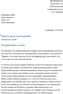 bewerbung-vorlage-sachbearbeiter-berufseinstieg