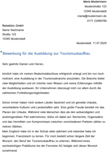 bewerbung-vorlage-tourismuskauffrau-ausbildung