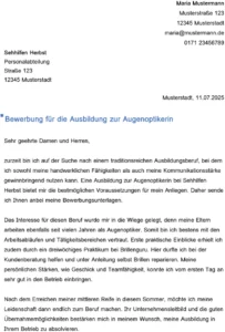 bewerbung-zur-augenoptikerin-muster-vorlage