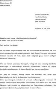 bewerbungsschreiben-sachbearbeiter-kundenservice-vorlage