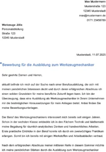 bewerbungsvorlage-ausbildung-werkzeugmechaniker