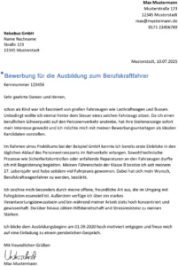 bewerbungsvorlage-fuer-berufskraftfahrer-unterlagen