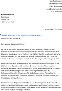 bewerbungsvorlage-fuer-informatikstudium-bewerbung-gestalten