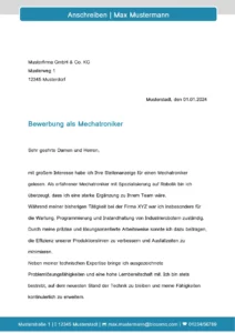 bewerbungsvorlage-mechatroniker-professionelles-layout
