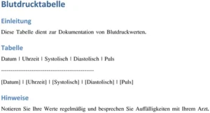 blutdrucktabelle-dokumentation-der-gesundheitswerte