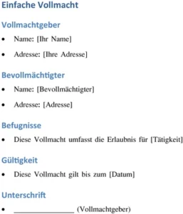 einfache-vollmacht-fuer-rechtliche-vertretung