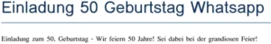 einladung-50-geburtstag-whatsapp
