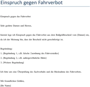 einspruch-gegen-fahrverbot-vorlage-aufsetzen