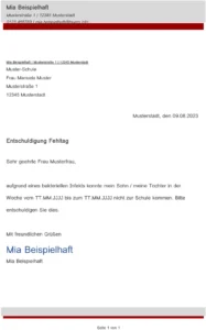 entschuldigung-fehltag-schule-gerichtliches-dokument