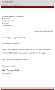 entschuldigung-wegen-todesfall-vorlage-fuer-schule