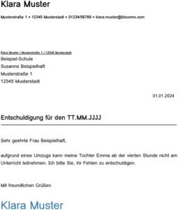 entschuldigungsschreiben-umzug-vorlage
