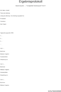ergebnisprotokoll-vorlage-fuer-meetings