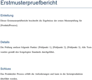 erstmusterpruefbericht-qualitaetskontrolle-vorlage