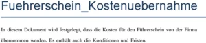 fuehrerschein-kostenuebernahme