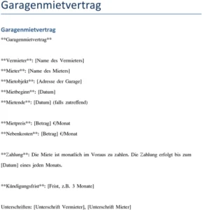 garagenmietvertrag-fuer-rechtssichere-mietvereinbarungen