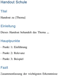 handout-zu-einem-thema-fuer-die-schule