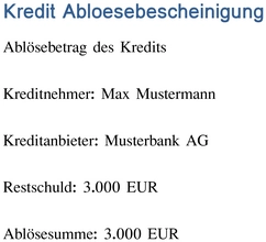 kredit-abloesebescheinigung-dokument-uebersicht