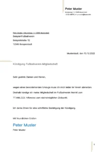 kuendigung-fussballverein-mitgliedschaft-vorlage-erstellen