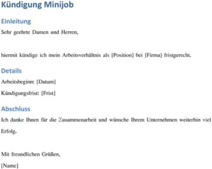 kuendigung-minijob-vorlage-fuer-einen-professionellen-abgang