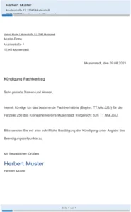 kuendigung-pachtvertrag-muster