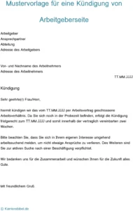 kuendigung-von-arbeitgeberseite-muster-vorlage