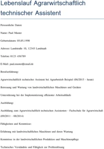 lebenslauf-agrarwirtschaftlich-technischer-assistent