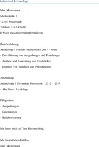 lebenslauf-archaeologe-erstellen-mit-vorlage