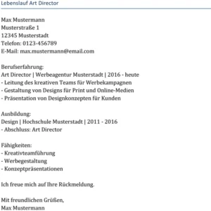 lebenslauf-art-director-muster-erstellen