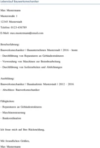 lebenslauf-bauwerksmechaniker-vorlage-2023