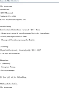 lebenslauf-bereichsleiterin-der-berufliche-weg-einer-fuehrungskraft