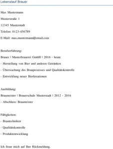 lebenslauf-brauer-gestalten-musterlich-optimieren