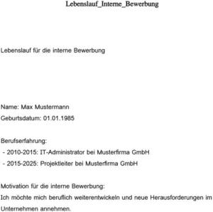 lebenslauf-fuer-interne-bewerbung
