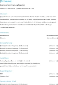 lebenslauf-vorlage-examinierte-krankenschwester