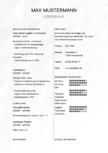 lebenslauf-vorlage-logistik-verwaltung